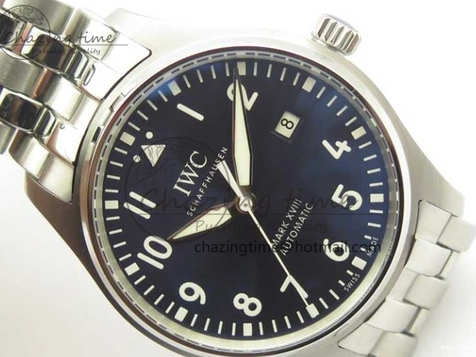 MIROTIME 0505 TimelessDesign Mark XVIII IW327016 Le Petit Prince MKS 1:1 Best Edition Blue Dial On SS Bracelet MIYOTA 9015 V 7206